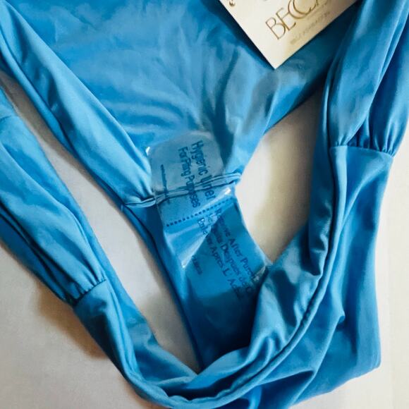 Becca By Rebecca Virtue Color Code Swim Bottom In Skylight Blue Sze M Medium NWT - Picture 6 of 6